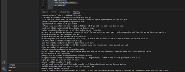 Consuming REST APIs in Golang